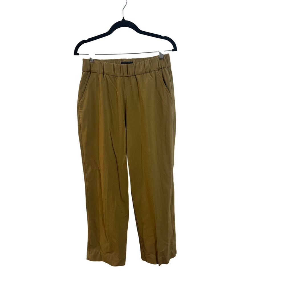 Unbound Merino Travel Pants Womens Sz M Beige Tan 2025 - Great! - Picture 3 of 9